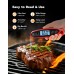 Babacom Meat Thermometer Digital with Dual Probes, Fast Instant Read Food Thermometer, Big Backlight Screen & Calibration, Kitchen Cooking Thermometer for Oven, Candy, Jam, Water, Air Fryer, BBQ